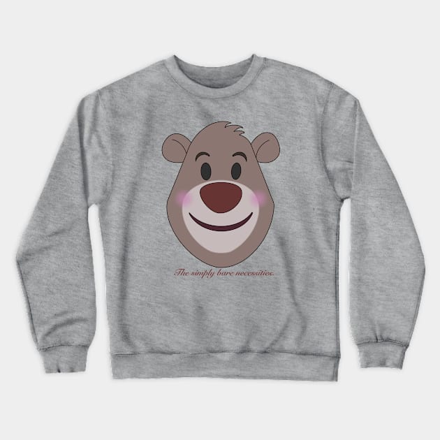 The bare necessities Crewneck Sweatshirt by BeckyDesigns